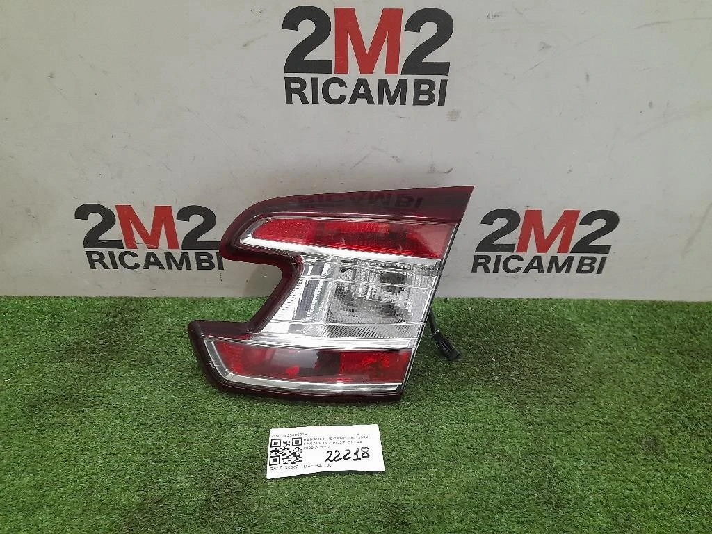 Fanale INT POST DX 265500027R Renault Mégane III 2009