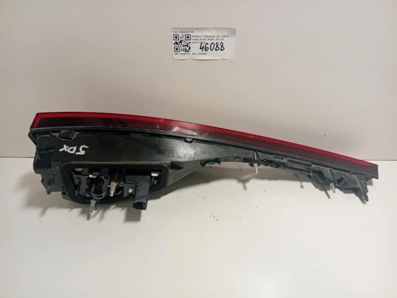 Fanale INT POST DX 265506075R Renault Mégane IV 2016