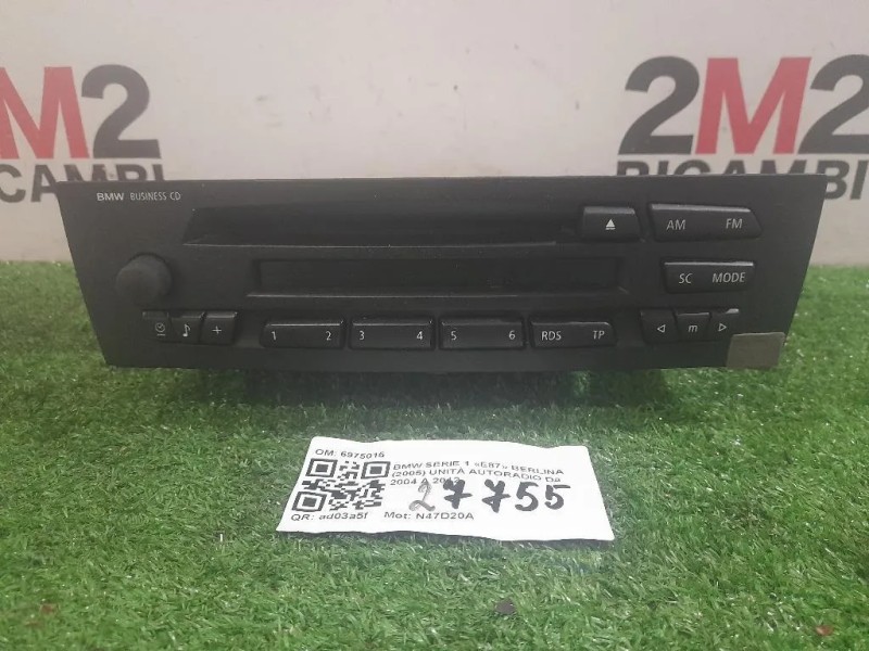 Unità Autoradio 6975015 Bmw Serie 1 E87 Berlina 2005