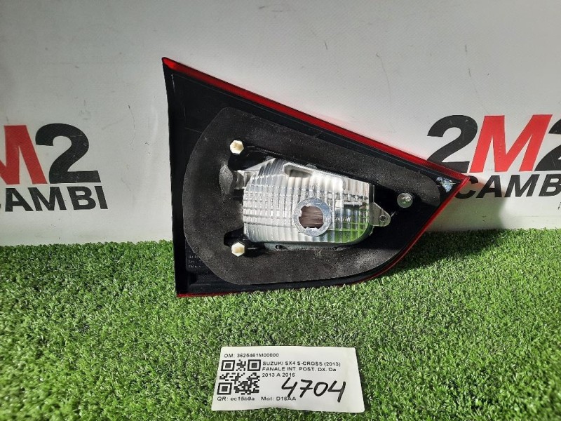Fanale INT POST DX 3625461M00000 Suzuki SX4 S-cross 2013