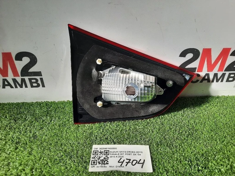 Fanale INT POST DX 3625461M00000 Suzuki SX4 S-cross 2013