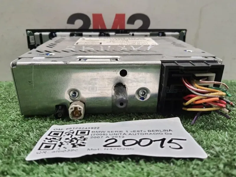 Unità Autoradio 65129243922 Bmw Serie 1 E87 Berlina 2005
