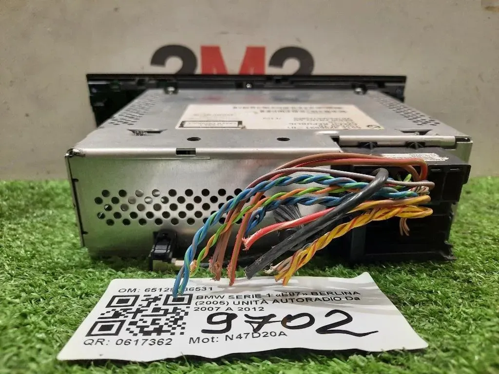 Unità Autoradio 65129236531 Bmw Serie 1 E87 Berlina 2005