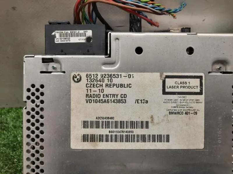 Unità Autoradio 65129236531 Bmw Serie 1 E87 Berlina 2005