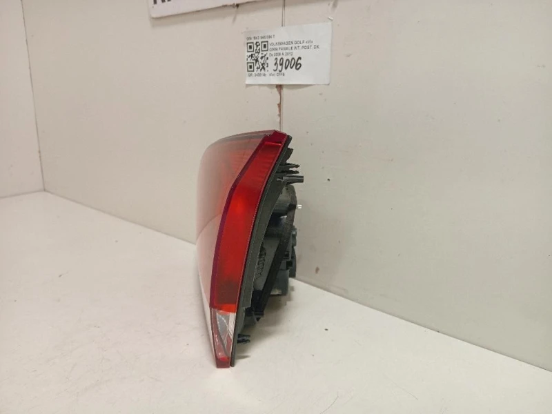 Fanale INT POST DX 5K0 945 094 T Volkswagen GOLF VI 2009