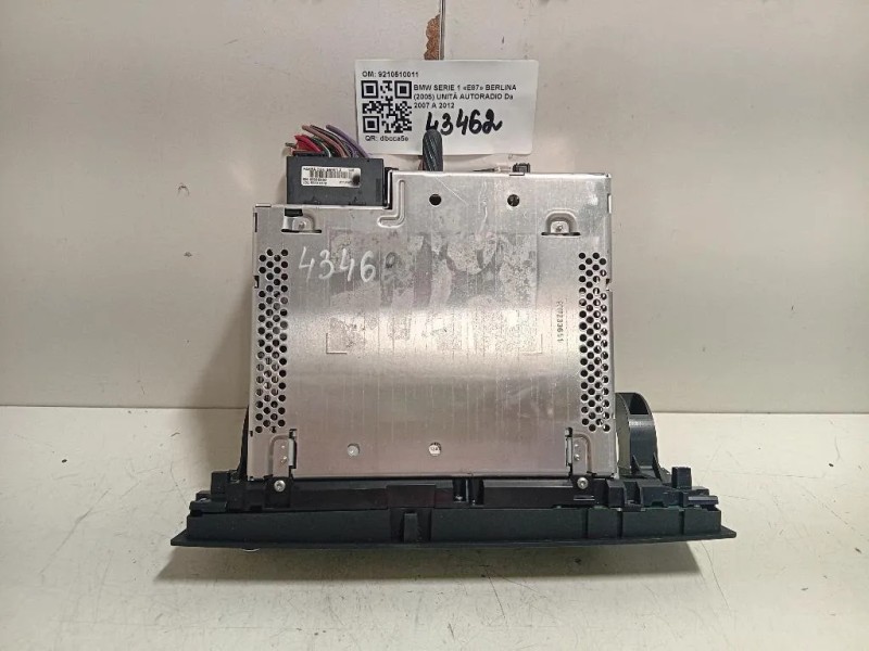 Unità Autoradio 9210510011 Bmw Serie 1 E87 Berlina 2005