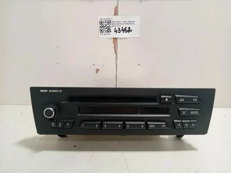Unità Autoradio 9210510011 Bmw Serie 1 E87 Berlina 2005