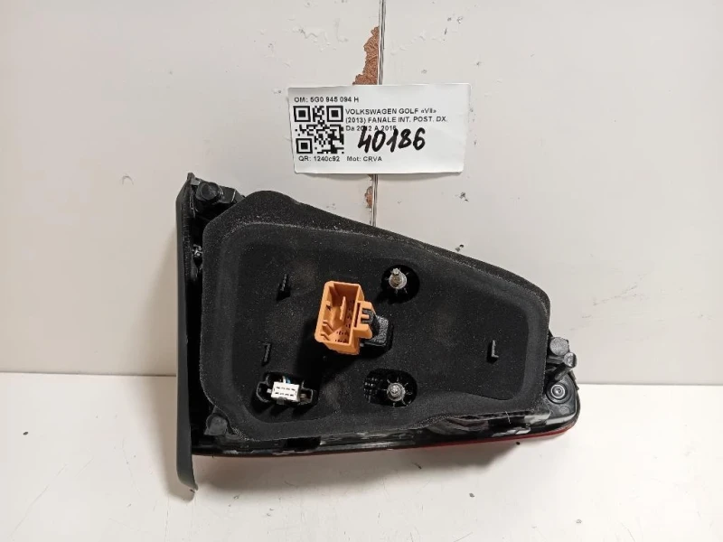 Fanale INT POST DX 5G0 945 094 H Volkswagen GOLF VII 2013