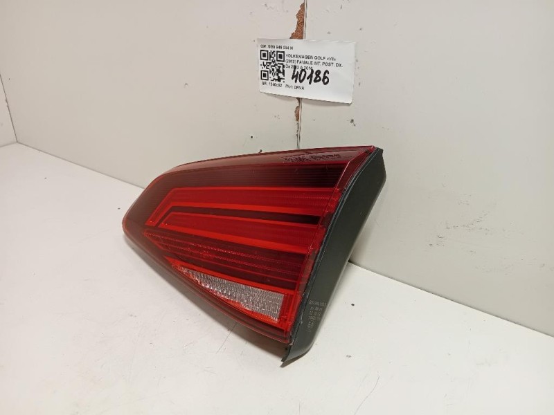 Fanale INT POST DX 5G0 945 094 H Volkswagen GOLF VII 2013