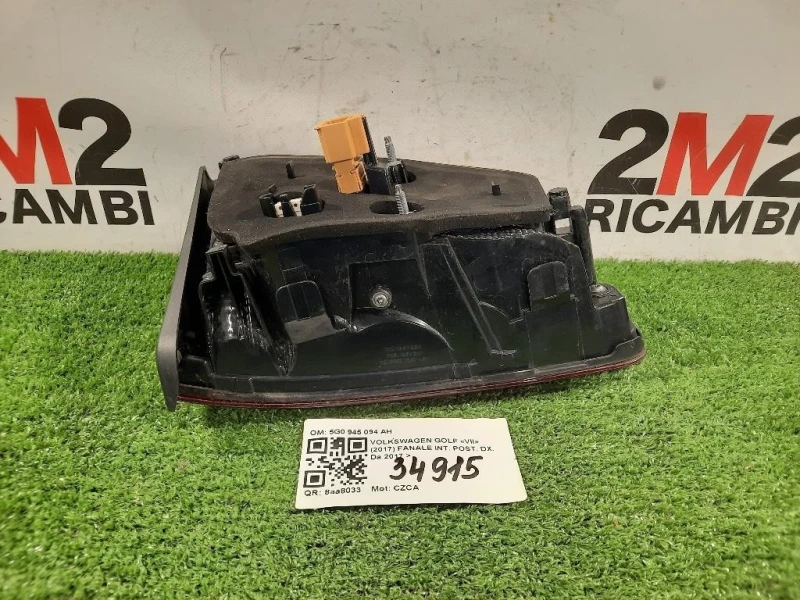 Fanale INT POST DX 5G0 945 094 AH Volkswagen GOLF VII 2017