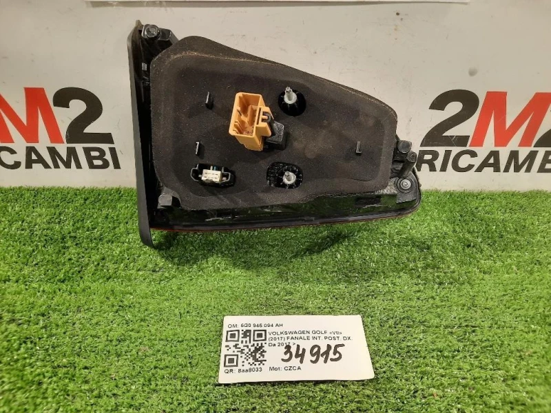 Fanale INT POST DX 5G0 945 094 AH Volkswagen GOLF VII 2017