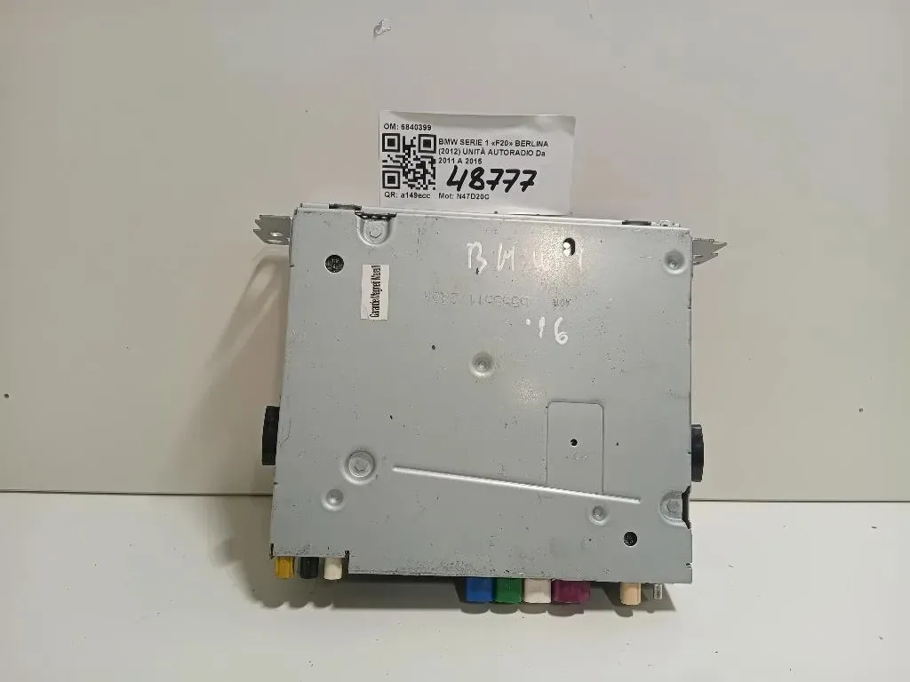 Unità Autoradio 6840399 Bmw Serie 1 F20 Berlina 2012