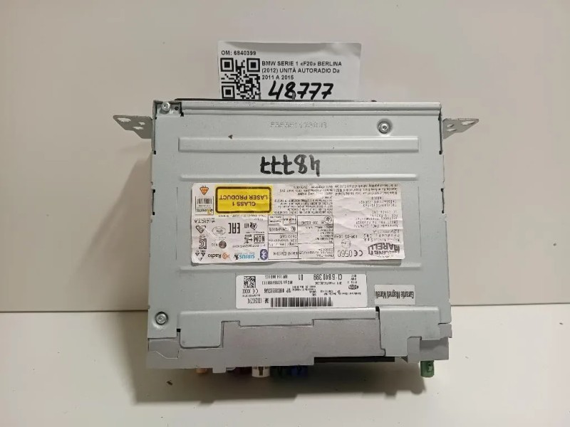 Unità Autoradio 6840399 Bmw Serie 1 F20 Berlina 2012