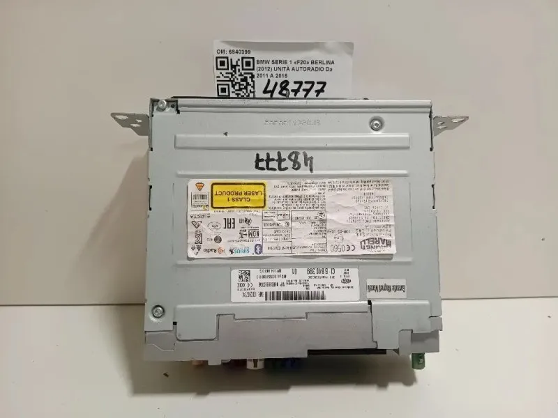 Unità Autoradio 6840399 Bmw Serie 1 F20 Berlina 2012
