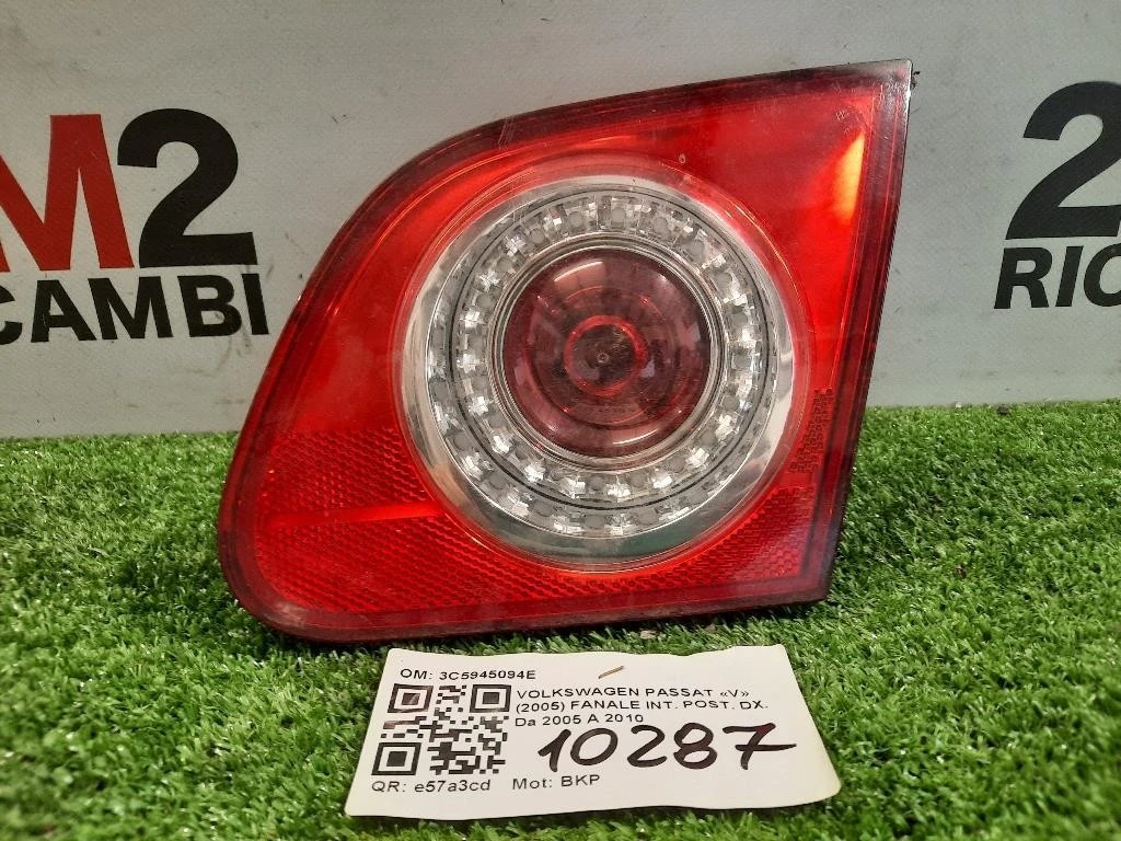 Fanale INT POST DX 3C5945094E Volkswagen Passat V 2005