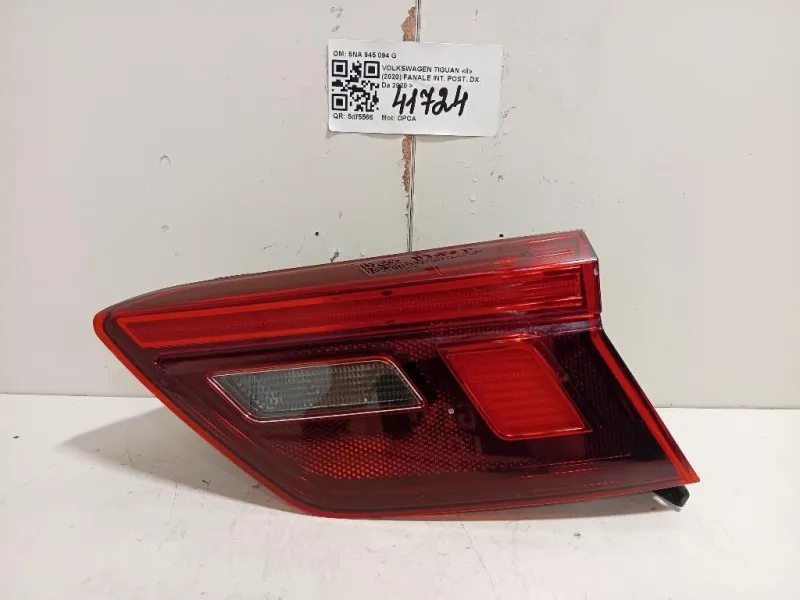 Fanale INT POST DX 5NA945094F Volkswagen Tiguan II 2020