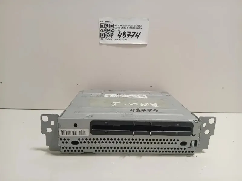 Unità Autoradio 9365833 Bmw Serie 1 F20 Berlina 2015
