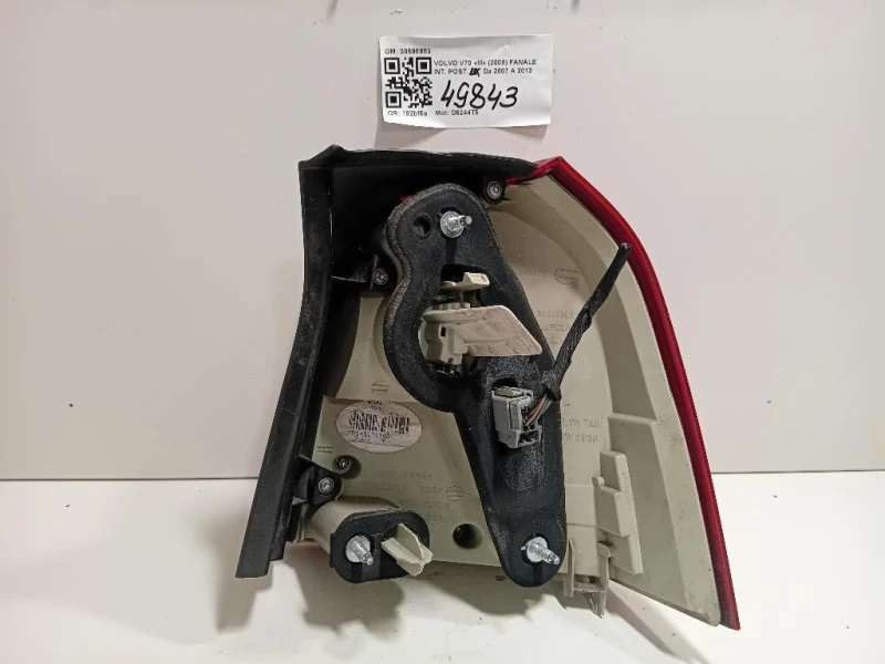 Fanale INT POST DX 30698983 Volvo V70 III 2008