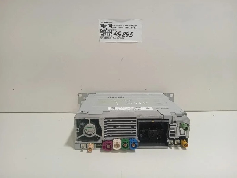 Unità Autoradio 8596362-01 Bmw Serie 1 F20 Berlina 2015