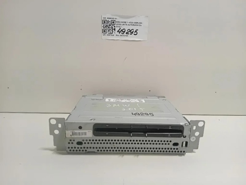 Unità Autoradio 8596362-01 Bmw Serie 1 F20 Berlina 2015