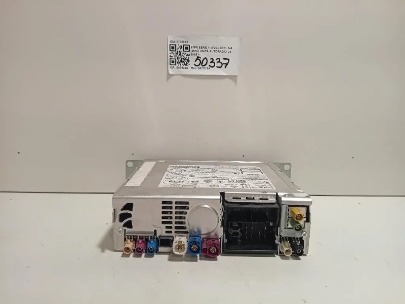 Unità Autoradio 8705960 Bmw Serie 1 F20 Berlina 2015