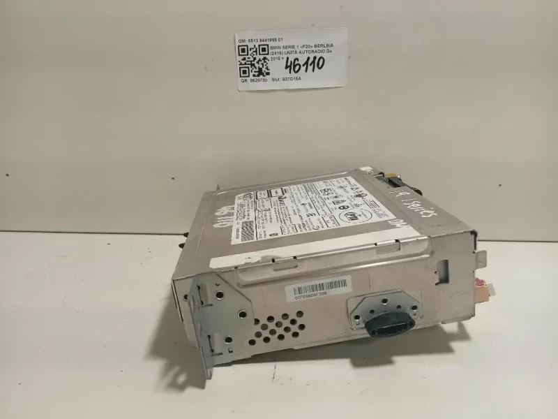Unità Autoradio 6512 9441865 01 Bmw Serie 1 F20 Berlina 2015