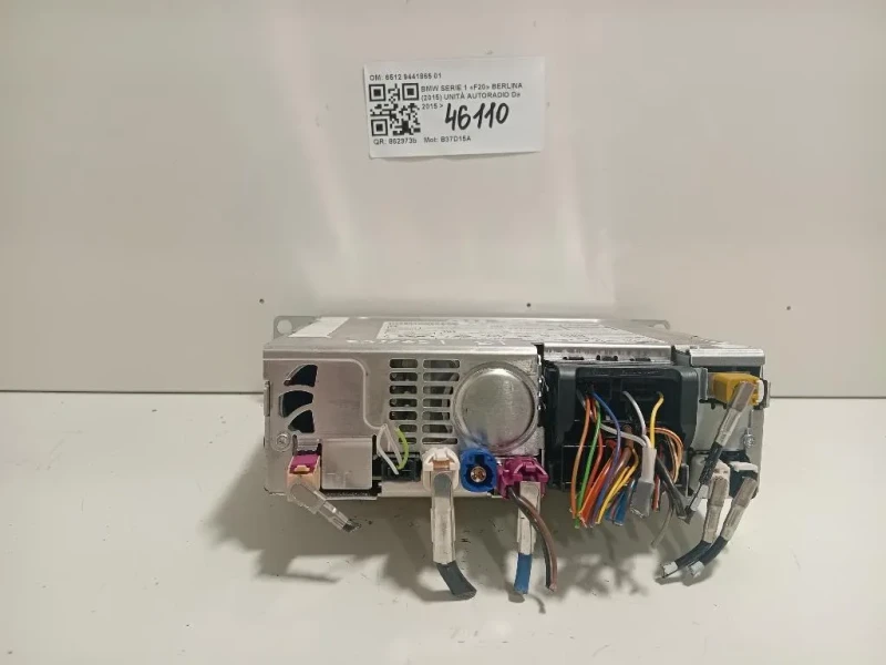 Unità Autoradio 6512 9441865 01 Bmw Serie 1 F20 Berlina 2015