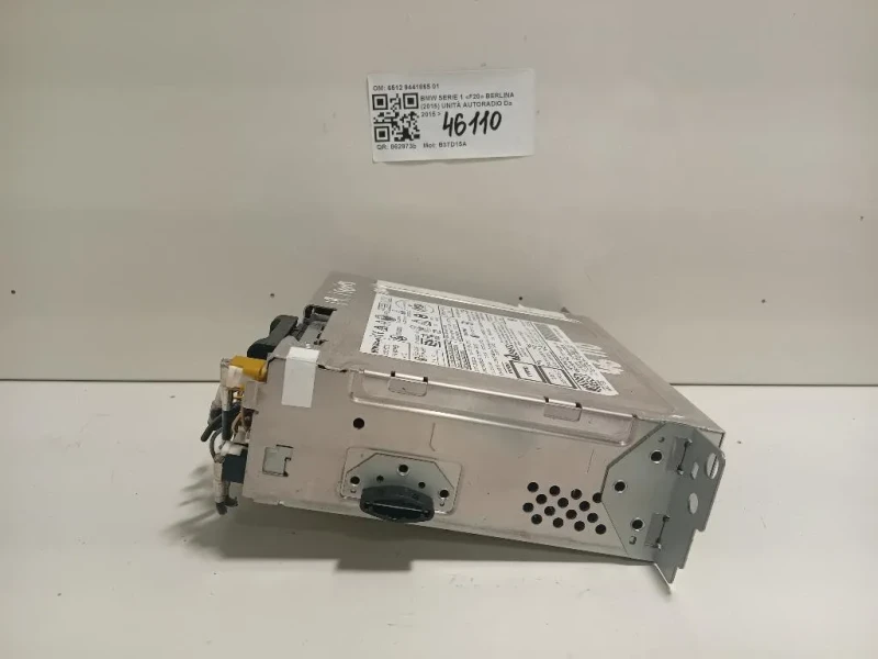 Unità Autoradio 6512 9441865 01 Bmw Serie 1 F20 Berlina 2015