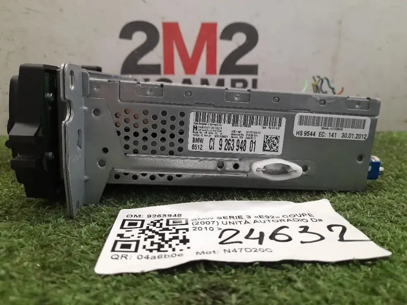 Unità Autoradio 9263948 Bmw Serie 3 E92 Coupe 2007