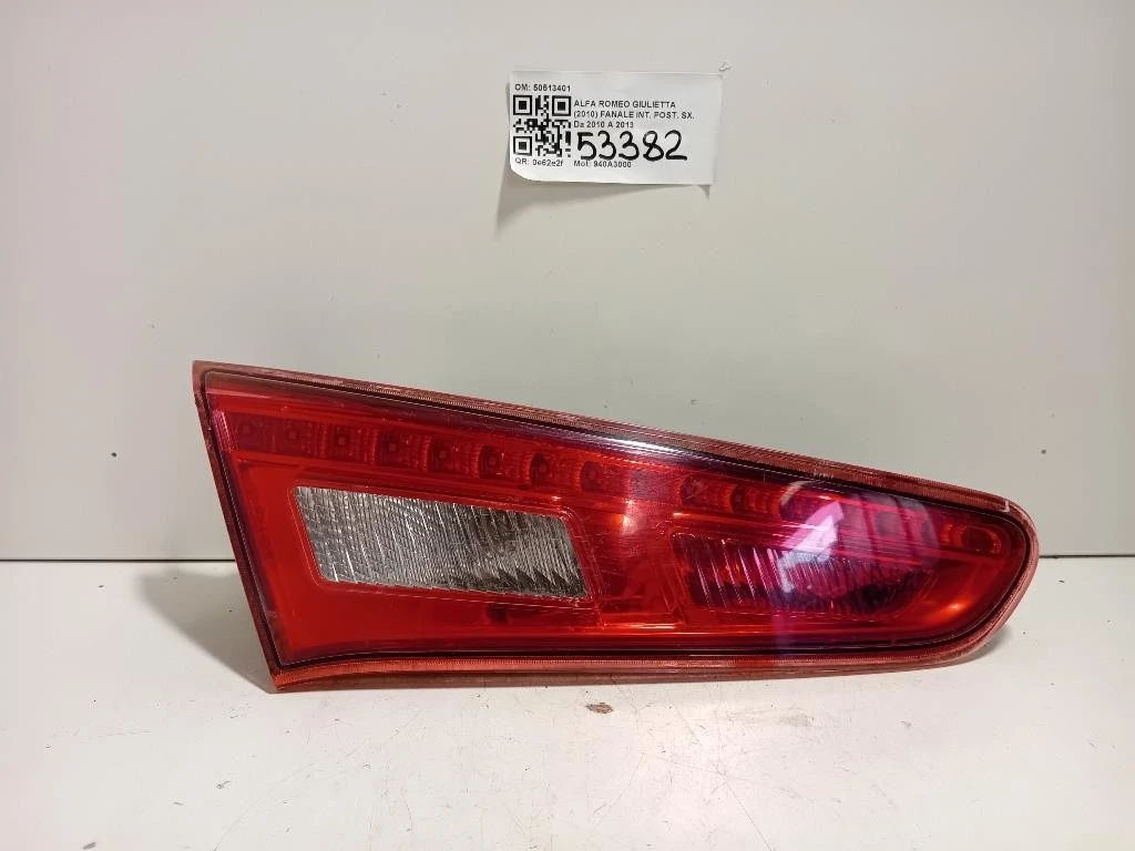 Fanale INT POST SX 50513401 Alfa Romeo Giulietta 2010