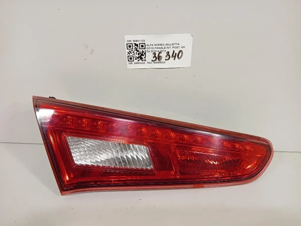 Fanale INT POST SX 50531133 Alfa Romeo Giulietta 2013