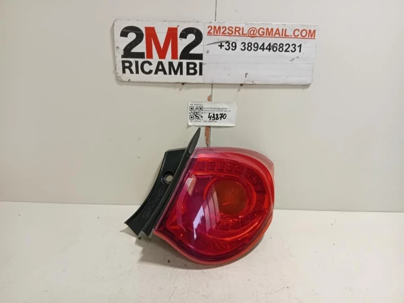 Fanale POST DX 50513612 Alfa Romeo Giulietta 2010