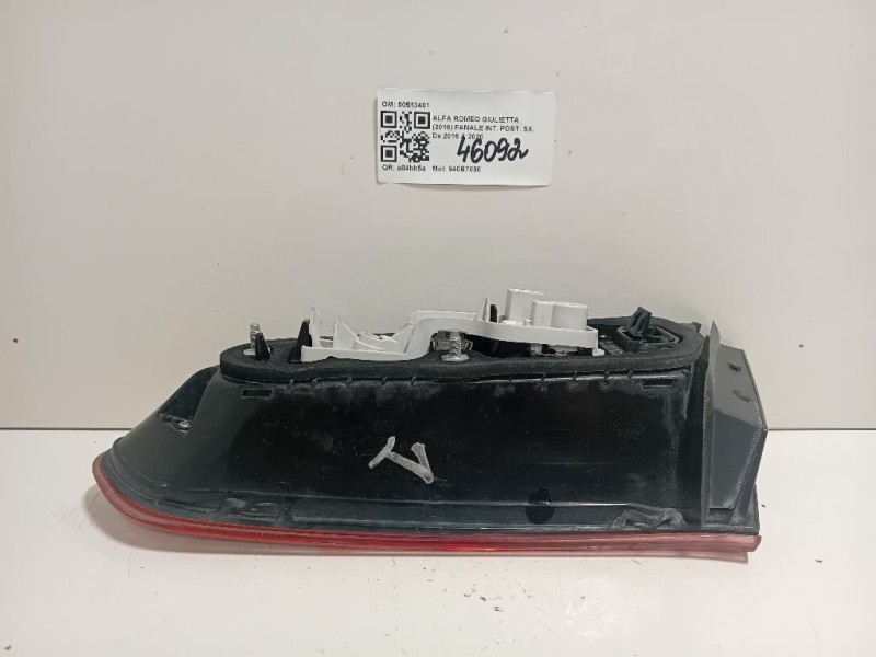 Fanale INT POST SX 50513401 Alfa Romeo Giulietta 2016