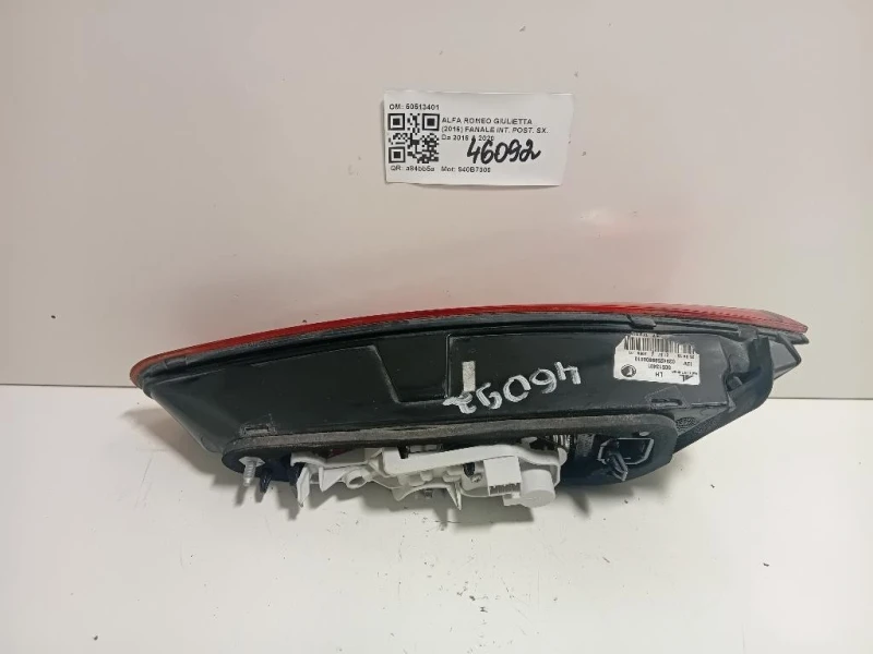 Fanale INT POST SX 50513401 Alfa Romeo Giulietta 2016