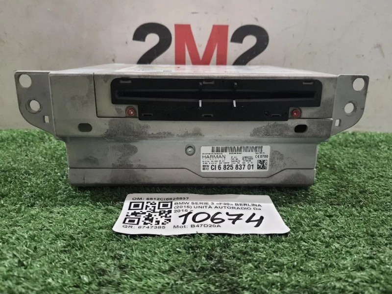 Unità Autoradio 6512CI6825837 Bmw Serie 3 F30 Berlina 2015