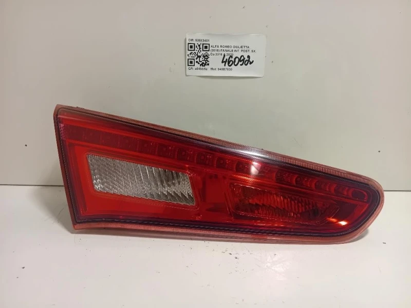 Fanale INT POST SX 50513401 Alfa Romeo Giulietta 2016