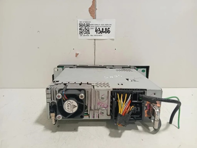 Unità Autoradio 9176832-01 Bmw Serie 5 E60 Berlina 2004
