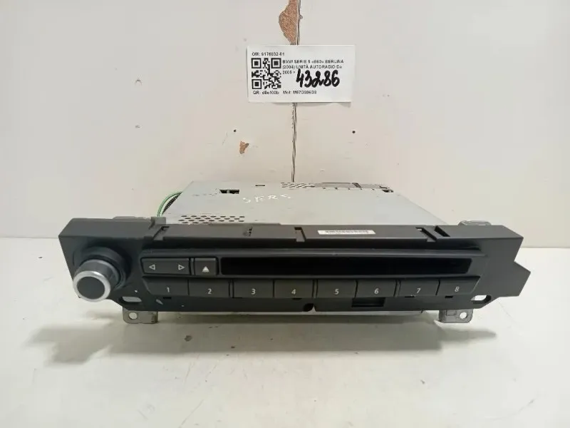 Unità Autoradio 9176832-01 Bmw Serie 5 E60 Berlina 2004