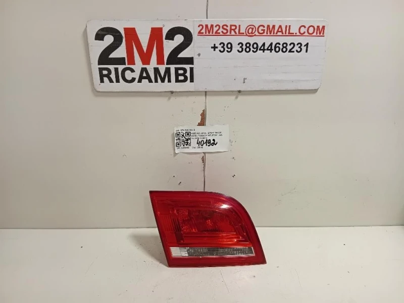 Fanale INT POST SX 8P4 945 093 D Audi A3 8PA Sportback 2010