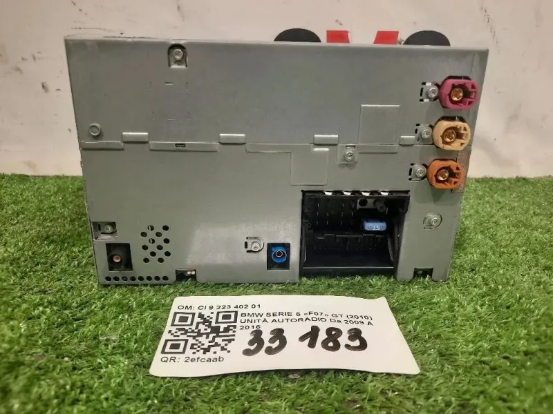 Unità Autoradio CI 9 223 402 01 Bmw Serie 5 F07 GT 2010
