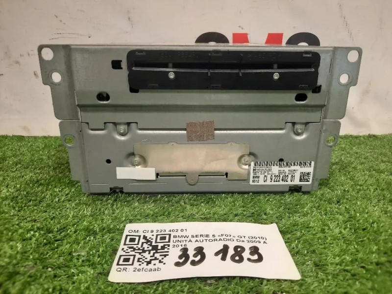 Unità Autoradio CI 9 223 402 01 Bmw Serie 5 F07 GT 2010