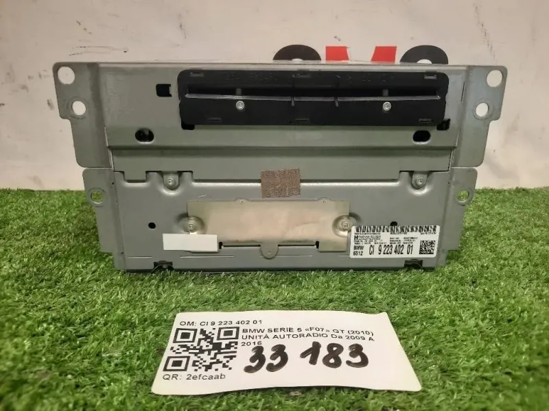 Unità Autoradio CI 9 223 402 01 Bmw Serie 5 F07 GT 2010