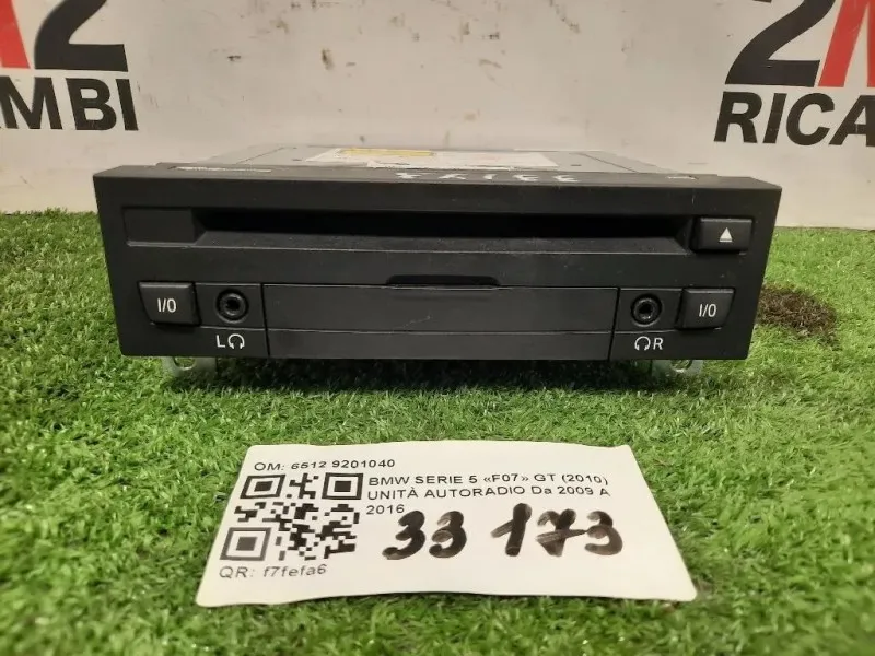 Unità Autoradio 927359701 Bmw Serie 5 F07 GT 2010