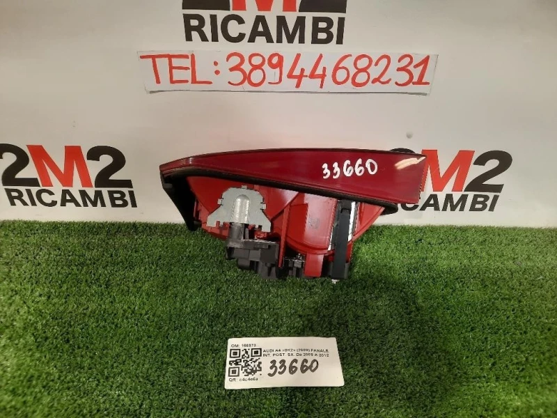 Fanale INT POST SX 166973 Audi A4 8K2 2008