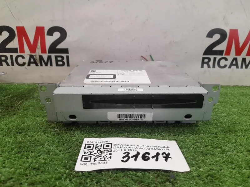 Unità Autoradio 9248361 Bmw Serie 5 F10 Berlina 2010