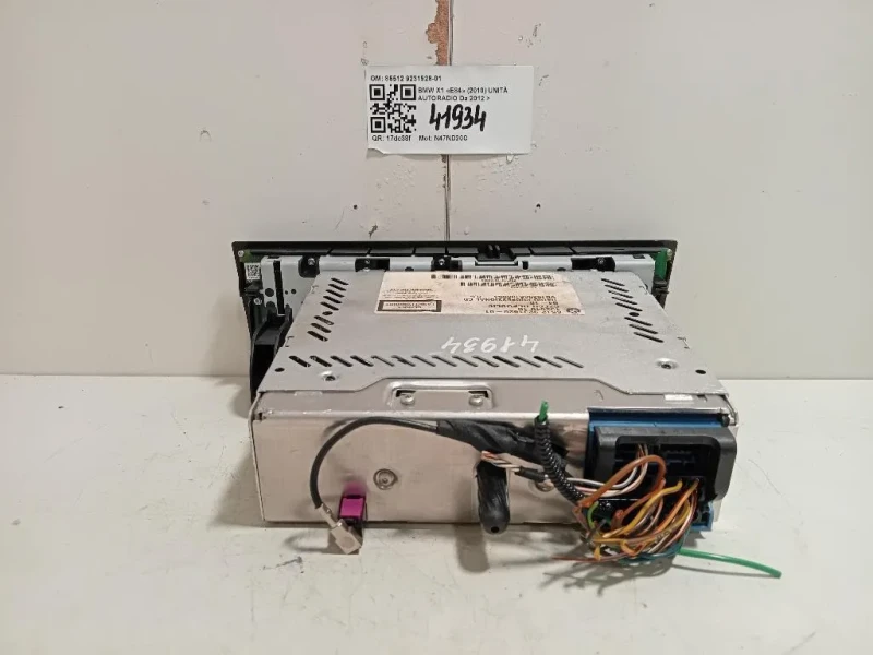 Unità Autoradio 86512 9231928-01 Bmw X1 E84 2010