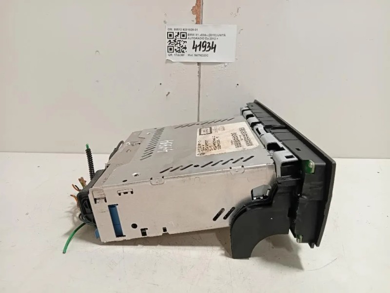 Unità Autoradio 86512 9231928-01 Bmw X1 E84 2010