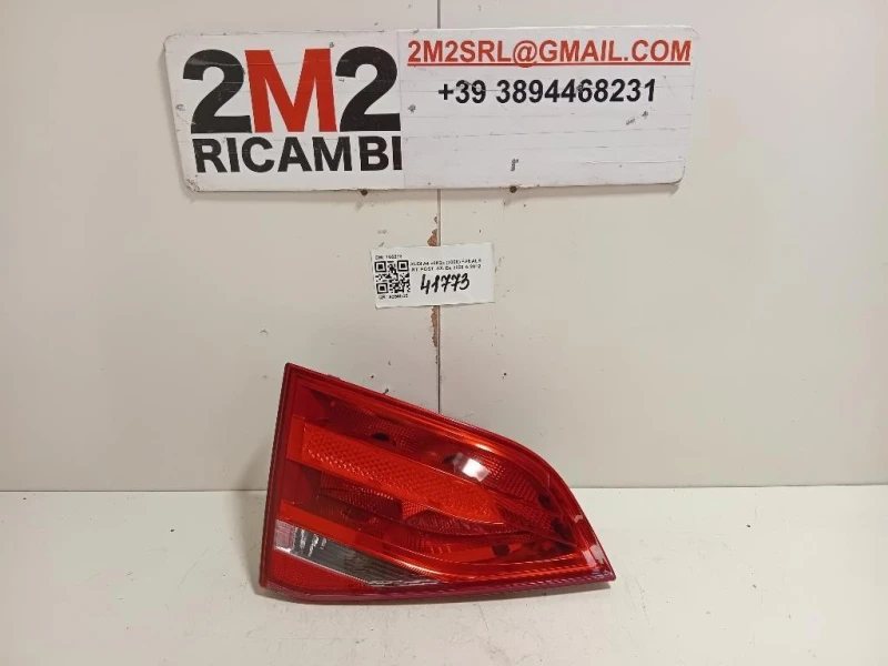 Fanale INT POST SX 166973 Audi A4 8K2 2008