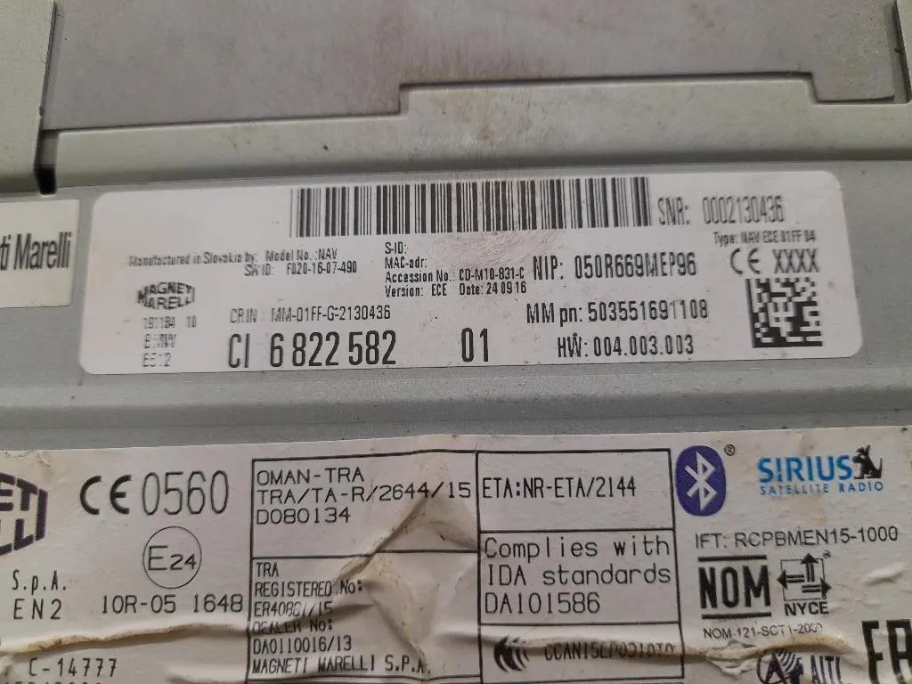 Unità Autoradio 6822582 Bmw X1 F48 2015