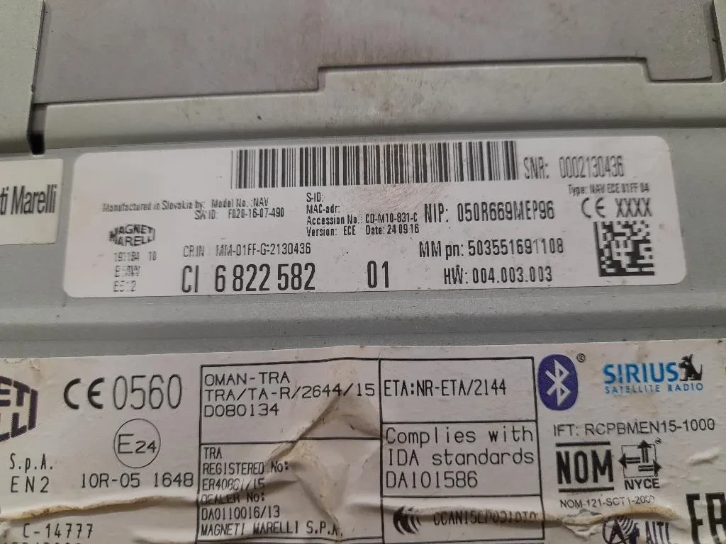 Unità Autoradio 6822582 Bmw X1 F48 2015